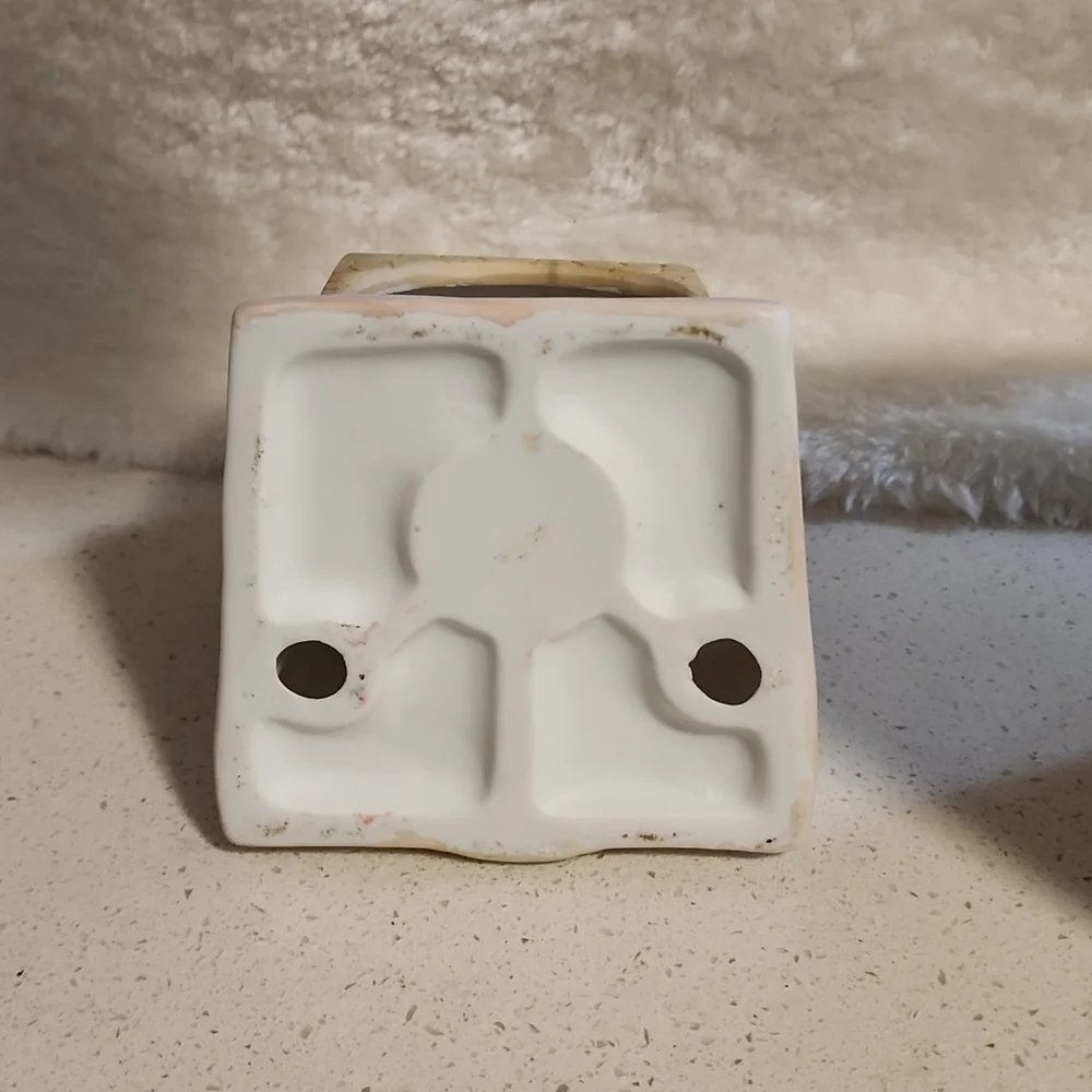 Vintage Porcelain Fireplace Candle holder - Picture 12 of 16
